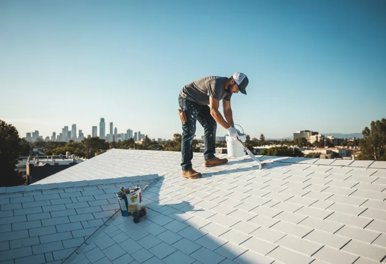 entrepreneur peinture toit