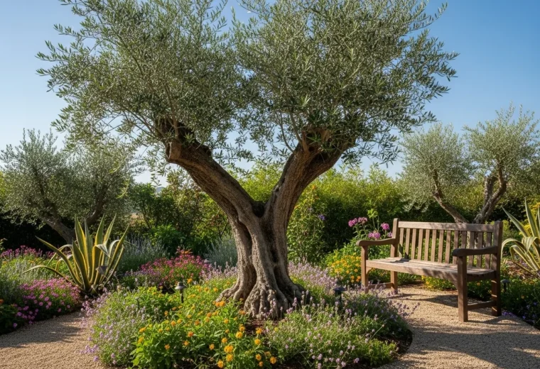 jardin olive arbre