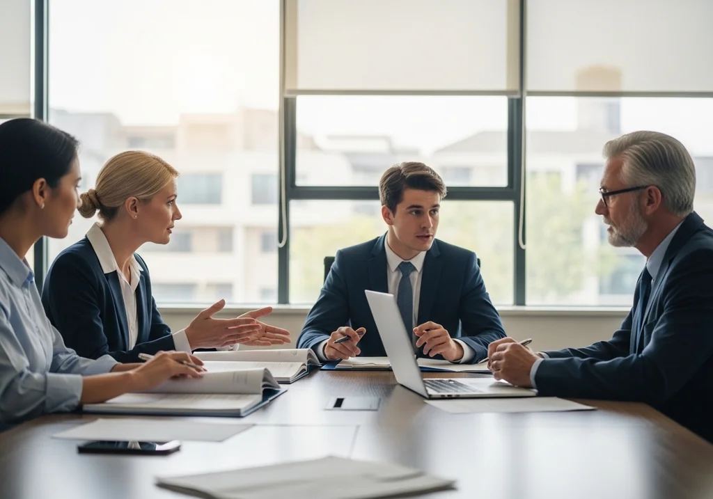 bureau professionnel discussion