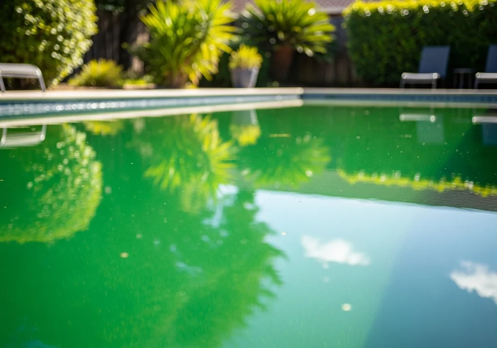 piscine eau verte qualité