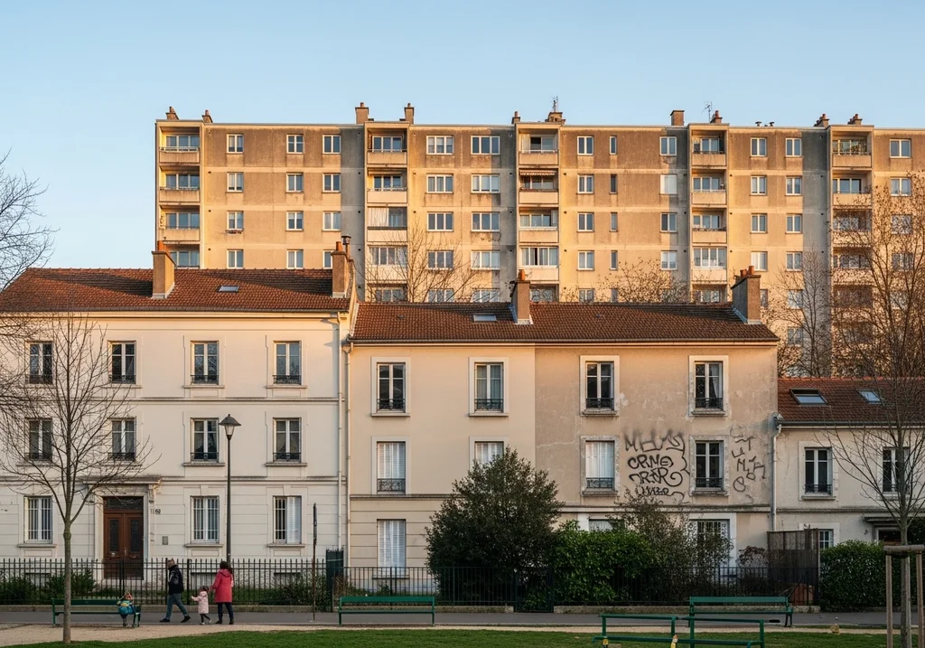 quartier Aubervilliers bâtiments