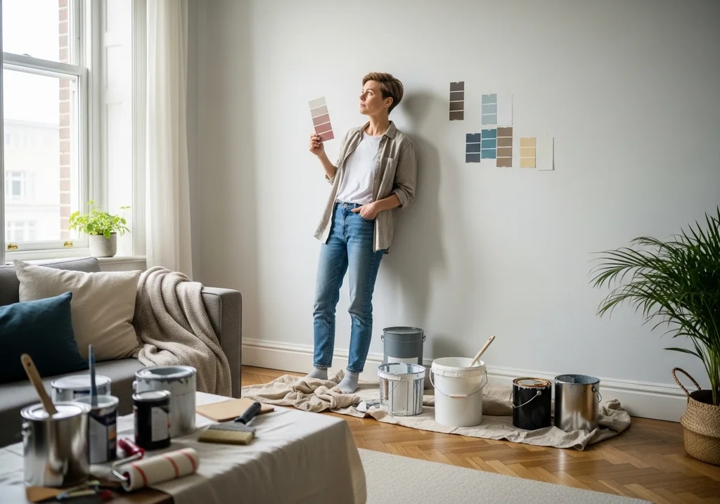 appartement peinture décision