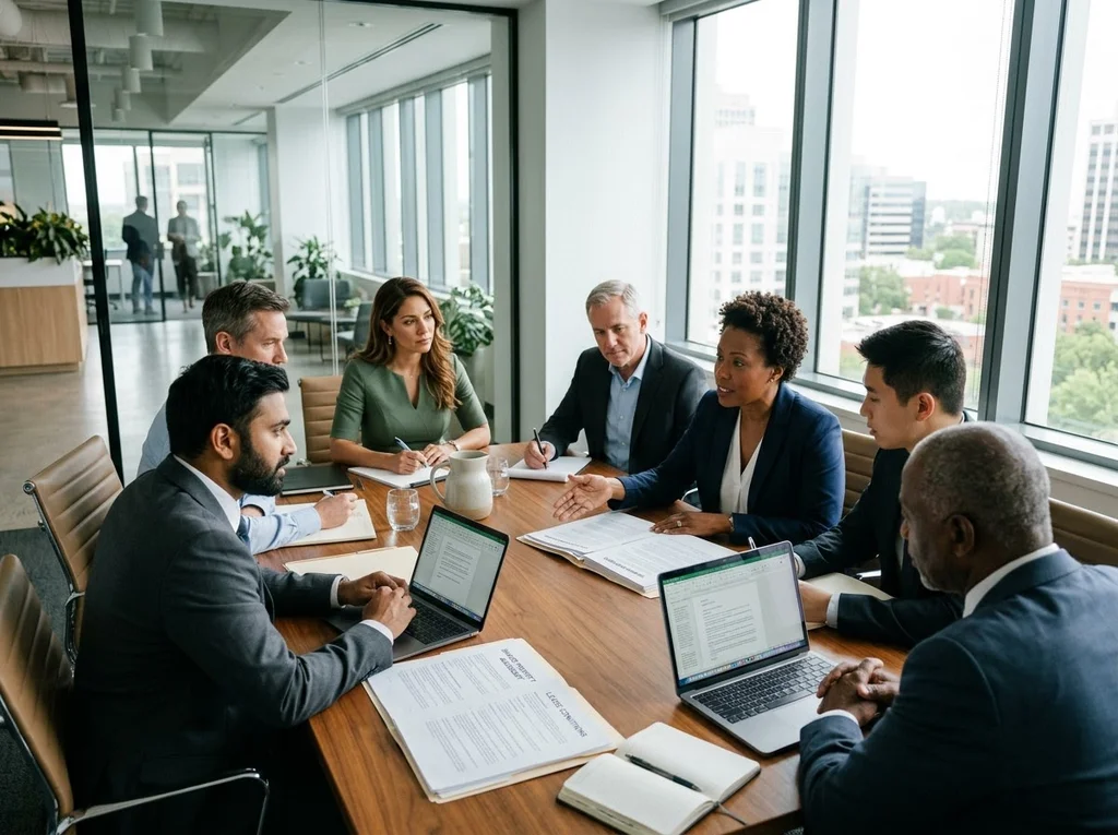 réunion professionnelle bureau